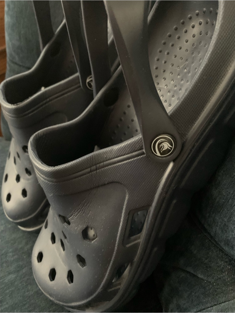 Dark Blue Men’s Classic Clog Sandal NWOT, 14 Men/16 Women’s